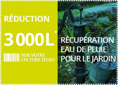 Récupération d'eau de pluie